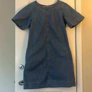 J Crew Denim Dress. Size 0